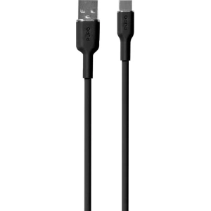 Hurtownia GSM - Cablul PURO ICON Soft Cable USB-C/USB-A 1.5m (Negru) - PUR675 - {ean13} - Hurt