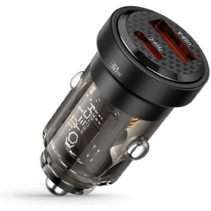 Hurtownia GSM - Ładowarka samochodowa Tech-Protect CC30W 2-port Car Charger PD 30W QC 3.0 Black - THP1904 - {ean13} - Hurt