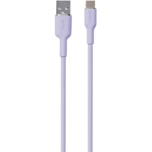 Hurtownia GSM - Kabel PURO ICON Soft Cable USB-C/USB-A 1.5m (Tech Levandule) - PUR679 - {ean13} - Hurt