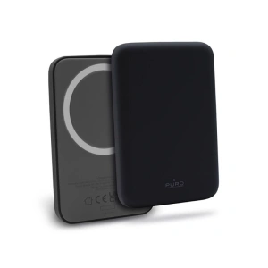 Hurtownia GSM - Drahtloses MagSafe Powerbank PURO Slim PowerMag 4000mAh (Onyx Schwarz) - PUR680 - {ean13} - Hurt