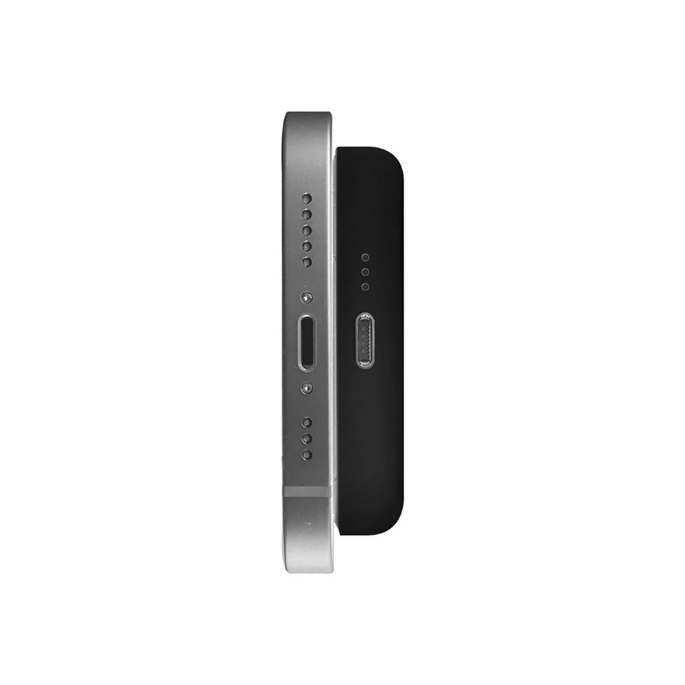 Hurtownia GSM - MagSafe nélküli powerbank PURO Slim PowerMag 4000mAh (Onyx Fekete) - PUR680 - {ean13} - Hurt