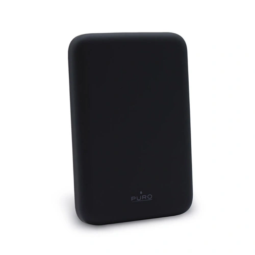 Powerbank bezprzewodowy MagSafe PURO Slim PowerMag 4000mAh (Onyx Black)