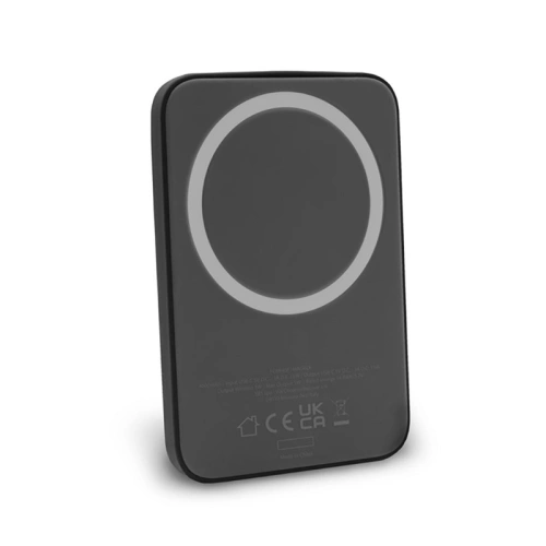Powerbank bezprzewodowy MagSafe PURO Slim PowerMag 4000mAh (Onyx Black)