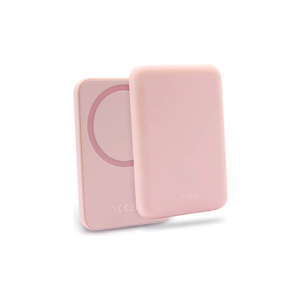 Hurtownia GSM - Kabellose MagSafe Powerbank PURO Slim PowerMag 4000mAh (Dusty Pink) - PUR681 - {ean13} - Hurt