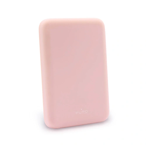 Powerbank bezprzewodowy MagSafe PURO Slim PowerMag 4000mAh (Dusty Pink)
