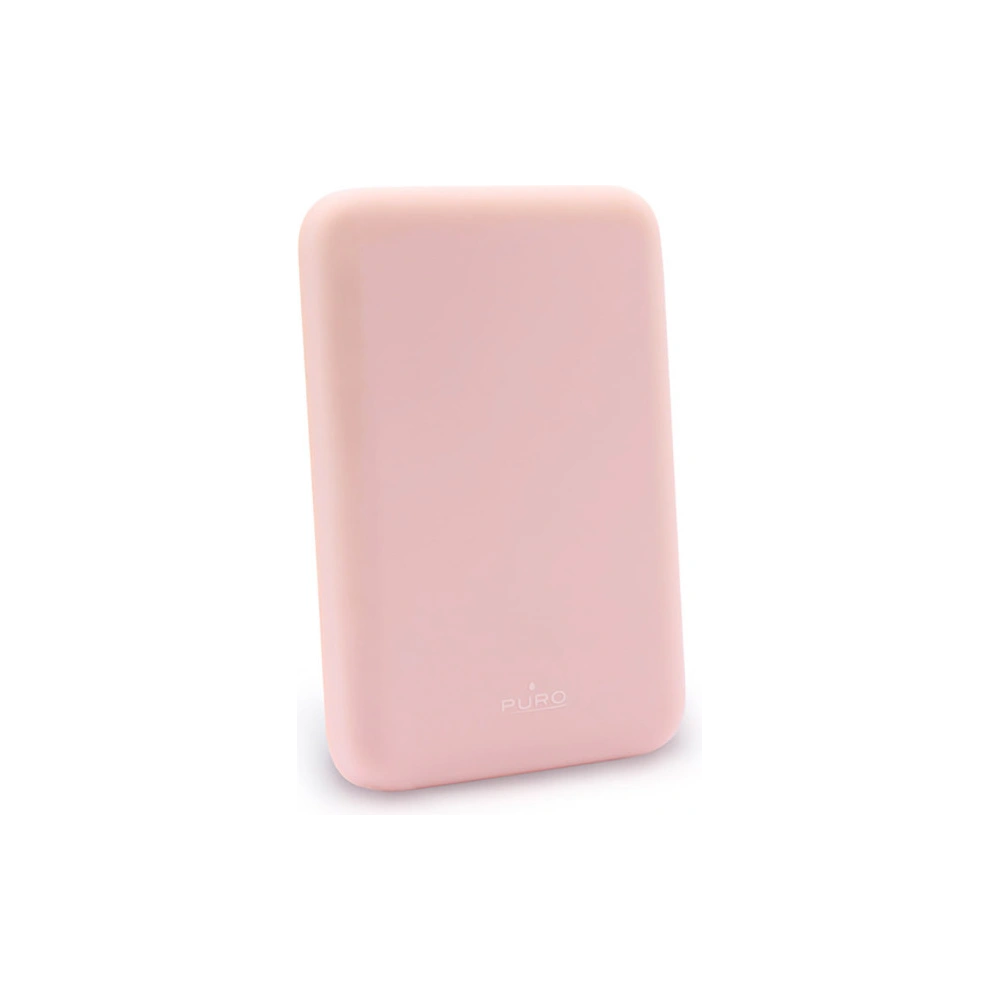 Hurtownia GSM - MagSafe PURO Slim PowerMag 4000mAh vezeték nélküli powerbank (Poros rózsaszín) - PUR681 - {ean13} - Hurt