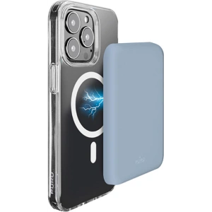 Hurtownia GSM - Drahtloser MagSafe Powerbank PURO Slim PowerMag 4000mAh (Pulverblau) - PUR682 - {ean13} - Hurt