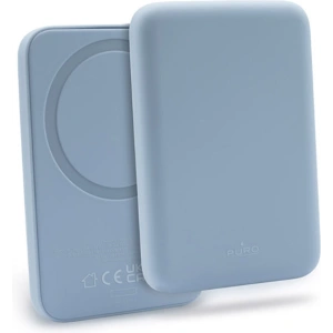 Hurtownia GSM - Drahtloser MagSafe Powerbank PURO Slim PowerMag 4000mAh (Pulverblau) - PUR682 - {ean13} - Hurt