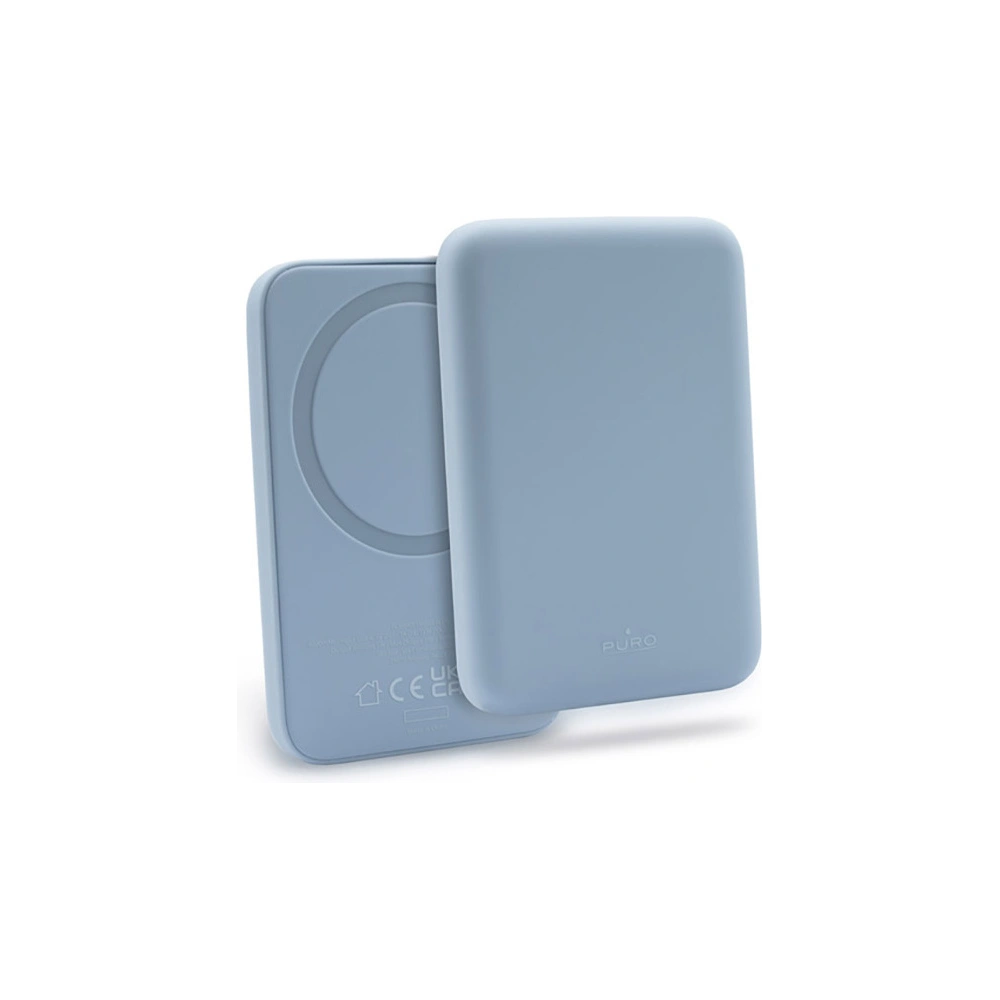 Hurtownia GSM - Drahtloser MagSafe Powerbank PURO Slim PowerMag 4000mAh (Pulverblau) - PUR682 - {ean13} - Hurt