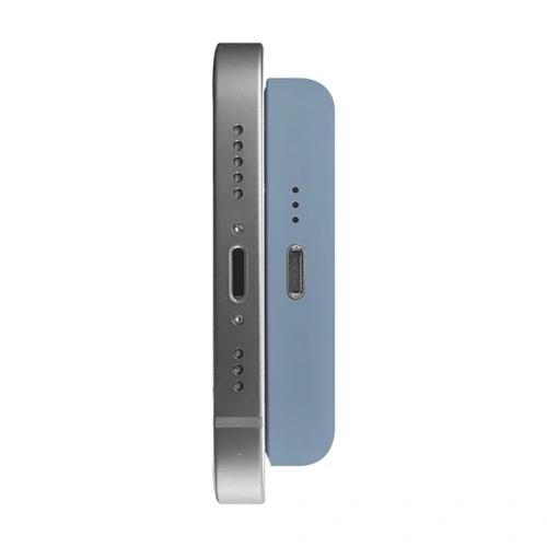 Powerbank bezprzewodowy MagSafe PURO Slim PowerMag 4000mAh (Powder Blue)