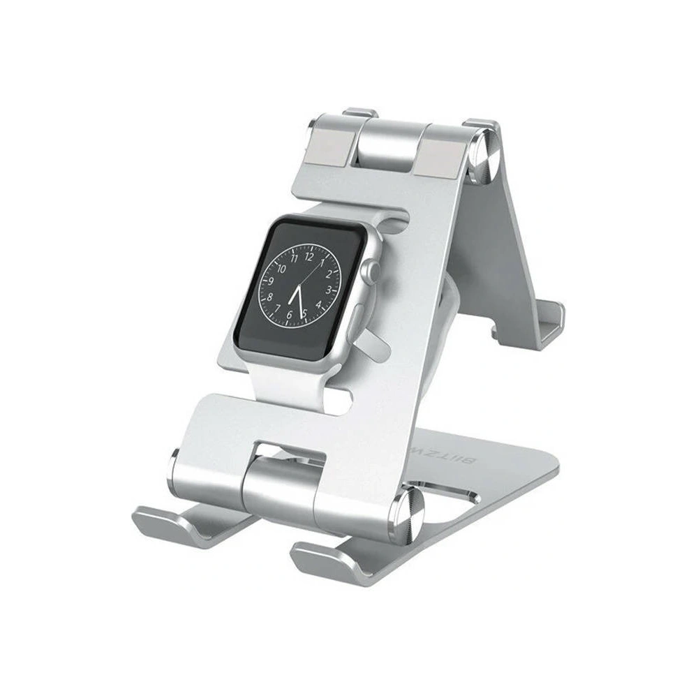 Hurtownia GSM - Skândă ajustabilă 3w1 Blitzwolf BW-TS4 pentru telefon, tabletă, smartwatch (argintie) - BLZ551 - {ean13} - Hurt