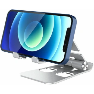 Hurtownia GSM - Zusammenklappbare Halterung 3w1 Blitzwolf BW-TS4 für Handy, Tablet, Smartwatch (silber) - BLZ551 - {ean13} - Hurt