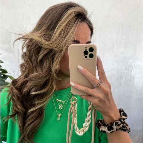 Etui Tech-Protect Icon Chain Samsung Galaxy A34 5G Beige