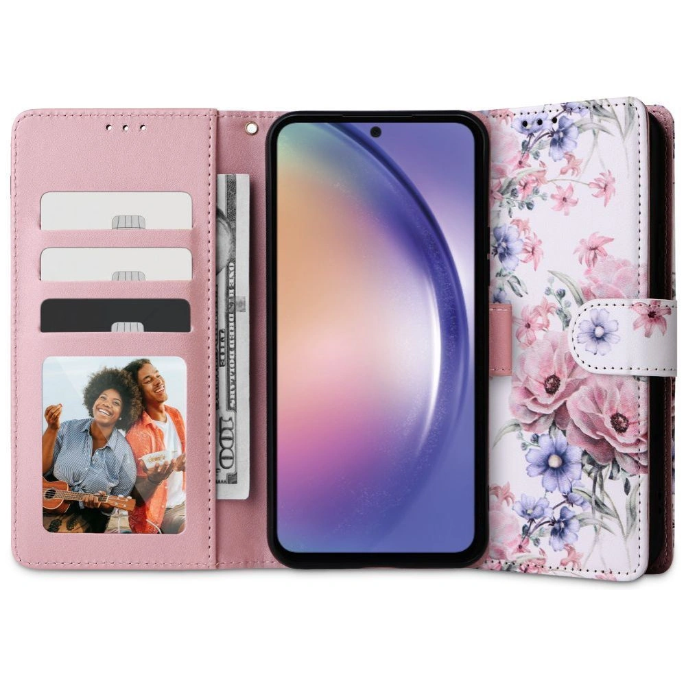 Hurtownia GSM - Etui Tech-Protect Wallet Xiaomi Redmi Note 12 LTE Floare de Cireș - THP1907 - {ean13} - Hurt