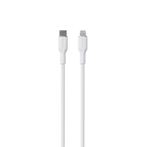 Hurtownia GSM - Kabel PURO ICON Soft Cable USB-C/Lightning 1.5m (Weiß) - PUR686 - {ean13} - Hurt