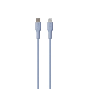 Hurtownia GSM - Kabel PURO ICON Soft Cable USB-C/Lightning 1.5m (Pulverblau) - PUR687 - {ean13} - Hurt