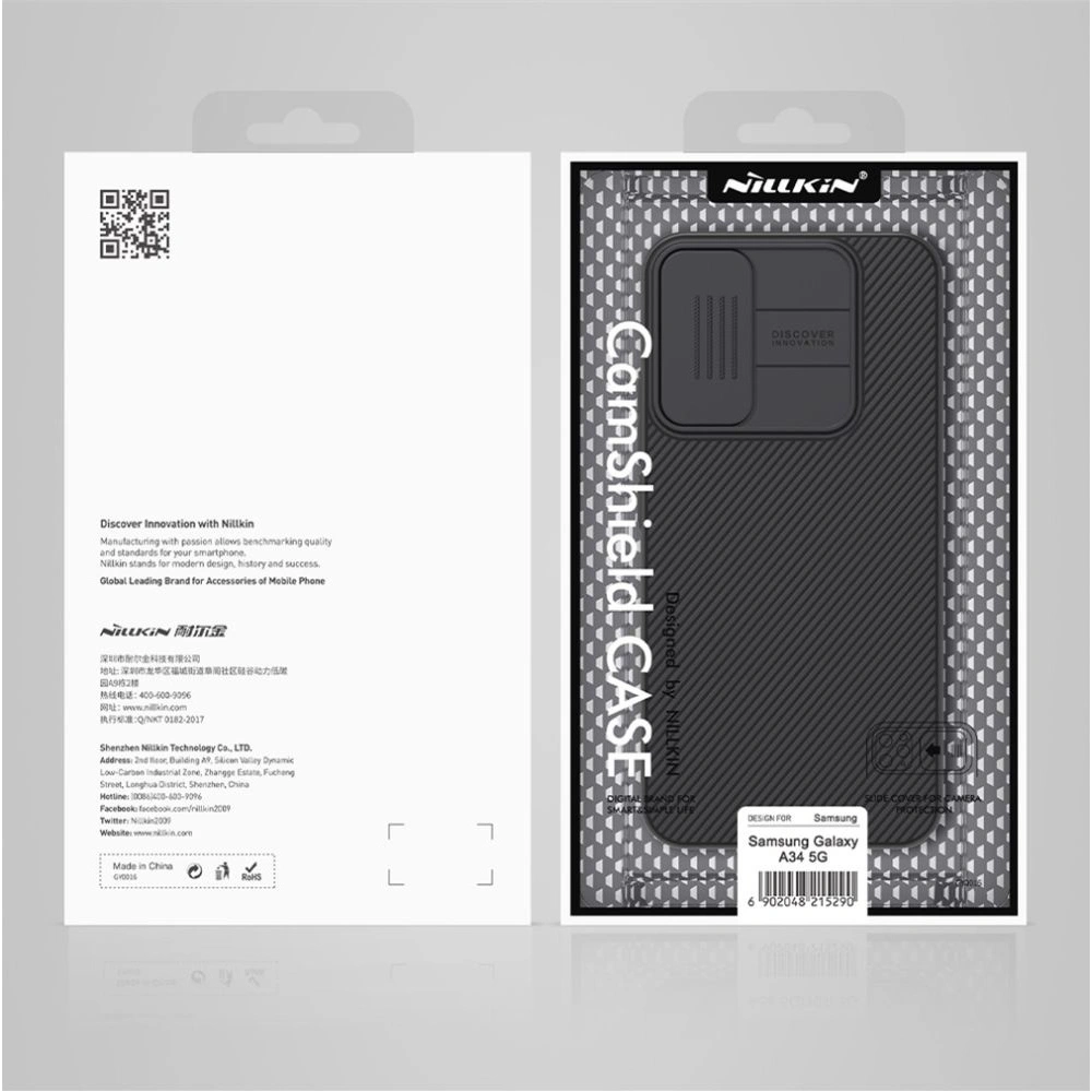 Hurtownia GSM - Etui Nillkin Camshield Samsung Galaxy A34 5G Fekete - NLK1082 - {ean13} - Hurt