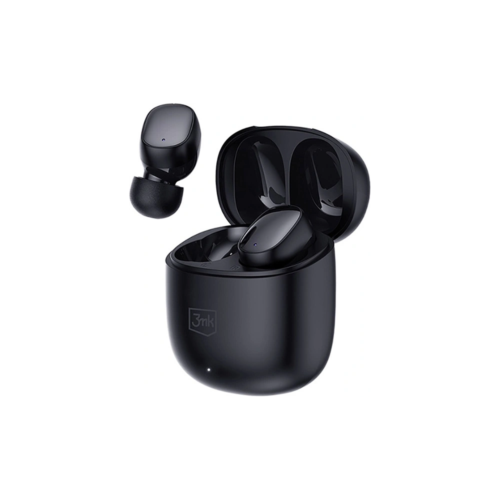 Hurtownia GSM - Fülhallgató TWS 3MK FlowBuds Bluetooth 5.3 fekete - 3MK4780 - {ean13} - Hurt