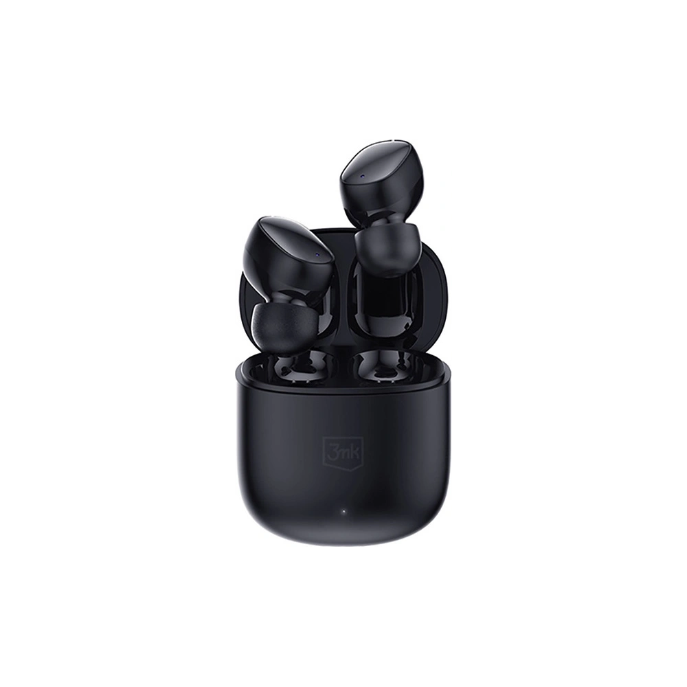 Hurtownia GSM - Fülhallgató TWS 3MK FlowBuds Bluetooth 5.3 fekete - 3MK4780 - {ean13} - Hurt
