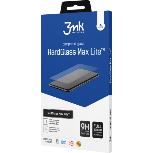 Hurtownia 3MK - 5903108519465 - 3MK4790 - Szkło hartowane 3MK HardGlass Max Lite Xiaomi Redmi 12C czarne - B2B homescreen