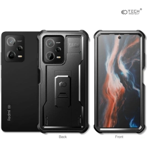 Hurtownia GSM - Etui Tech-Protect Kevlar Pro Xiaomi Redmi Note 12 Pro 5G/POCO X5 Pro 5G Schwarz - THP1908 - {ean13} - Hurt