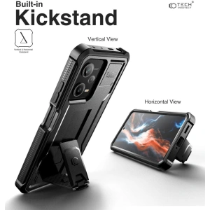 Hurtownia GSM - Etui Tech-Protect Kevlar Pro Xiaomi Redmi Note 12 Pro 5G/POCO X5 Pro 5G Schwarz - THP1908 - {ean13} - Hurt