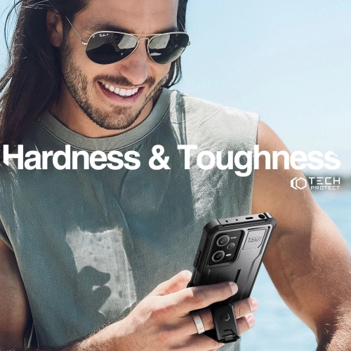 Etui Tech-Protect Kevlar Pro Xiaomi Redmi Note 12 Pro 5G/POCO X5 Pro 5G Black