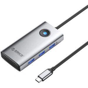 Hurtownia GSM - Dockingstation HUB 6in1 Orico USB-C, HDMI, 3xUSB (grau) - ORC146 - {ean13} - Hurt
