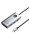 Dokovací stanice HUB 6v1 Orico USB-C, HDMI, 3xUSB (šedá)