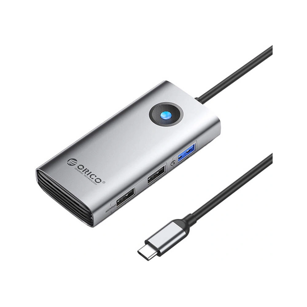 Hurtownia GSM - Dokovací stanice HUB 5v1 Orico USB-C, HDMI, 2xUSB (šedá) - ORC148 - {ean13} - Hurt