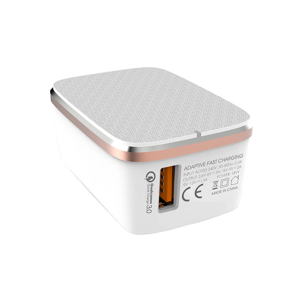 Hurtownia GSM - Hálózati töltő LDNIO A1204Q 18W + USB-C kábel - LDN111 - {ean13} - Hurt
