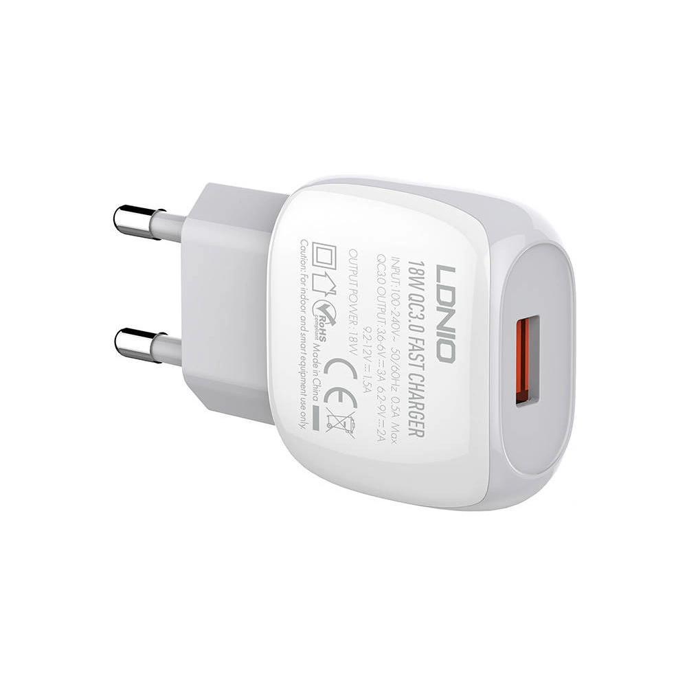 Hurtownia GSM - Netzteil LDNIO A1306Q 18W + Lightning-Kabel - LDN112 - {ean13} - Hurt