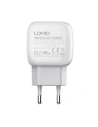 Hurtownia GSM - Ładowarka sieciowa LDNIO A1307Q 18W + kabel Lightning - LDN115 - {ean13} - Hurt