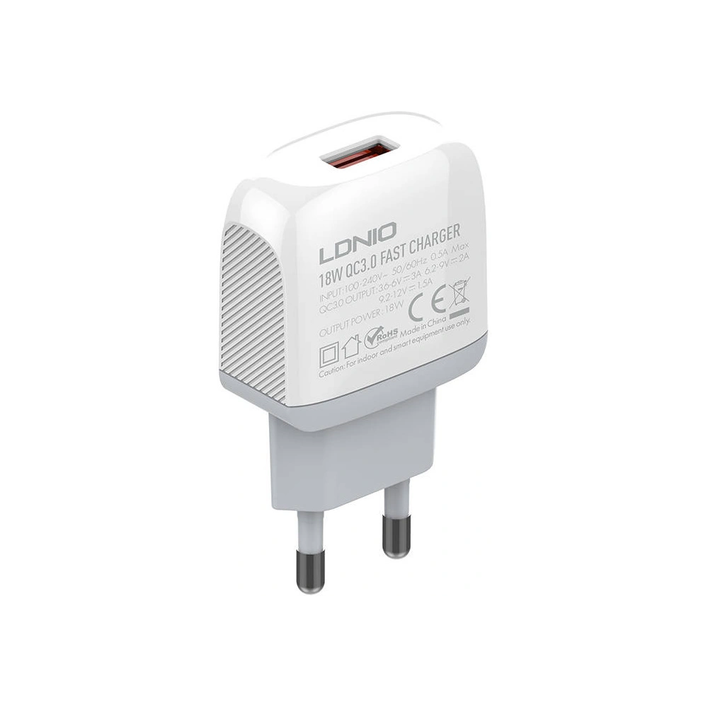 Hurtownia GSM - Netzteil LDNIO A1307Q 18W + USB-C-Kabel - LDN117 - {ean13} - Hurt