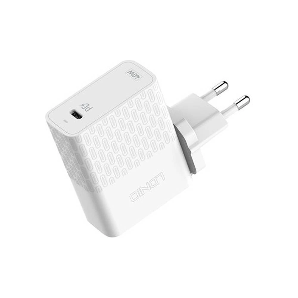 Hurtownia GSM - Încărcător de rețea LDNIO A1405C USB-C 40W + cablu USB-C/USB-C - LDN119 - {ean13} - Hurt
