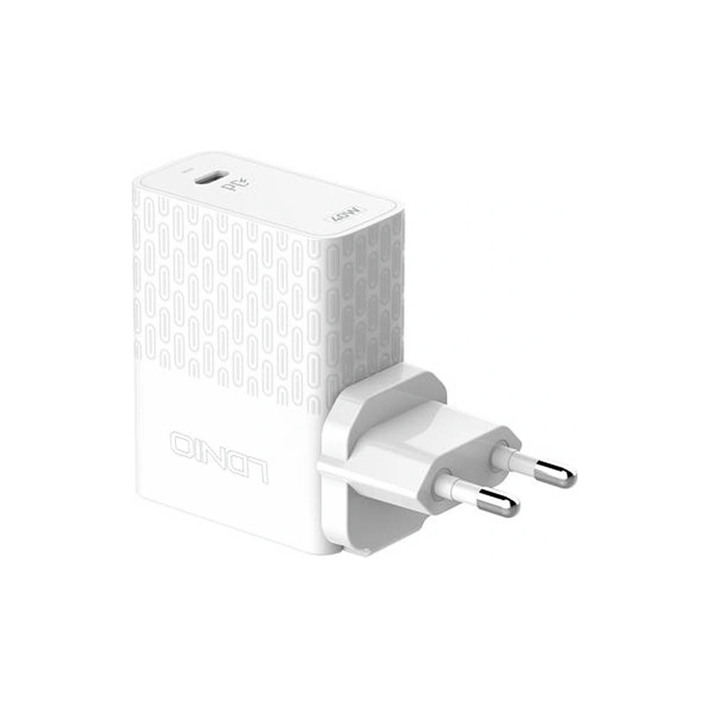 Hurtownia GSM - Încărcător de rețea LDNIO A1405C USB-C 40W + cablu USB-C/USB-C - LDN119 - {ean13} - Hurt