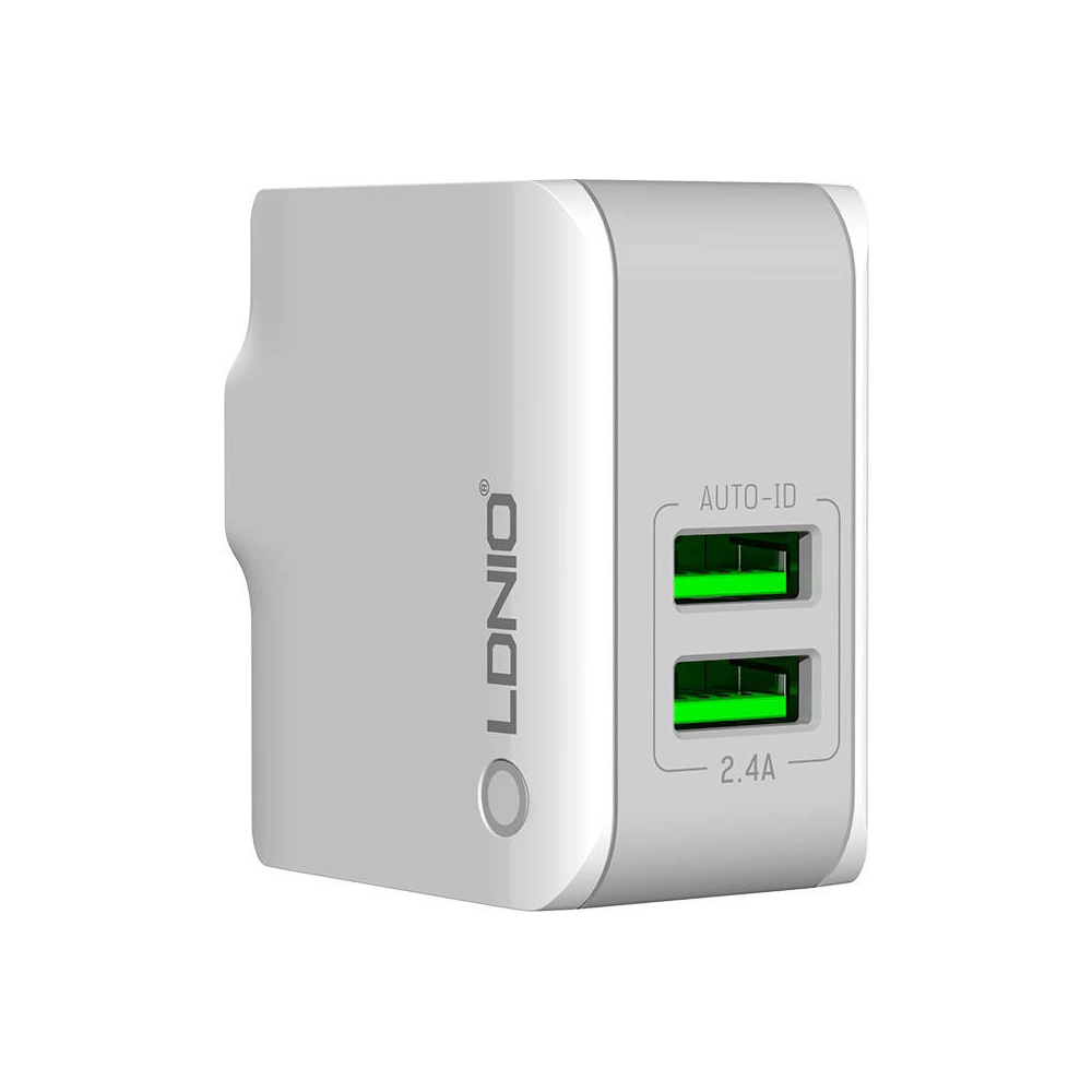 Hurtownia GSM - Încărcător de rețea LDNIO A2203 2xUSB-A + cablu USB-C - LDN128 - {ean13} - Hurt