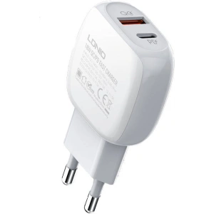 Hurtownia GSM - Nabíječka LDNIO A2313C USB-A, USB-C 20W + kabel USB-C - LDN137 - {ean13} - Hurt