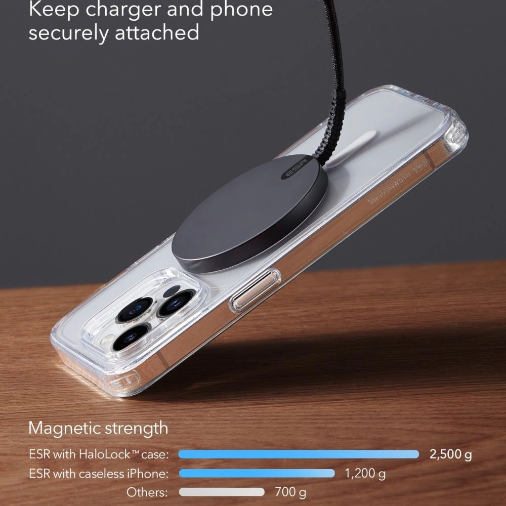 Hurtownia GSM - Vezeték nélküli töltő ESR Halolock Mini Magnetic MagSafe vezeték nélküli töltő fekete - ESR669 - {ean13} - Hurt
