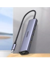 Hurtownia GSM - Adapter HUB UGREEN CM475 5in1 USB C - 3x USB 3.0/HDMI/RJ45 grau - UGR1492 - {ean13} - Hurt
