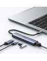 Hurtownia GSM - Adapter HUB UGREEN CM475 5in1 USB C - 3x USB 3.0/HDMI/RJ45 grau - UGR1492 - {ean13} - Hurt
