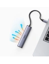 Hurtownia GSM - Adaptér HUB UGREEN CM475 5v1 USB C - 3x USB 3.0/HDMI/RJ45 šedý - UGR1492 - {ean13} - Hurt