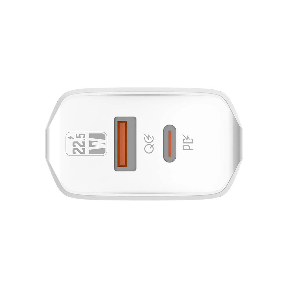 Hurtownia GSM - Síťová nabíječka LDNIO A2421C USB-A, USB-C 22.5W + kabel USB-C/USB-C - LDN153 - {ean13} - Hurt