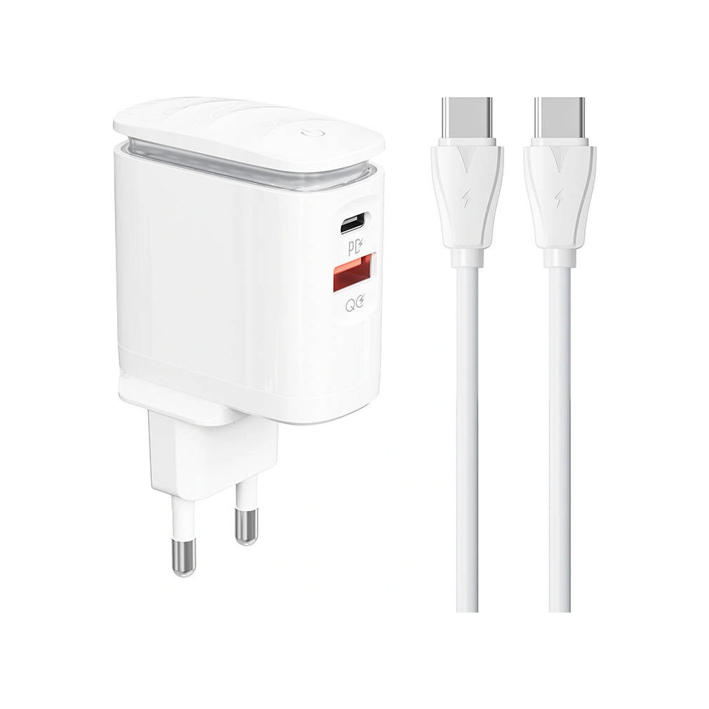 Hurtownia GSM - Netzteil LDNIO A2423C USB-A, USB-C + USB-C/USB-C Kabel - LDN158 - {ean13} - Hurt