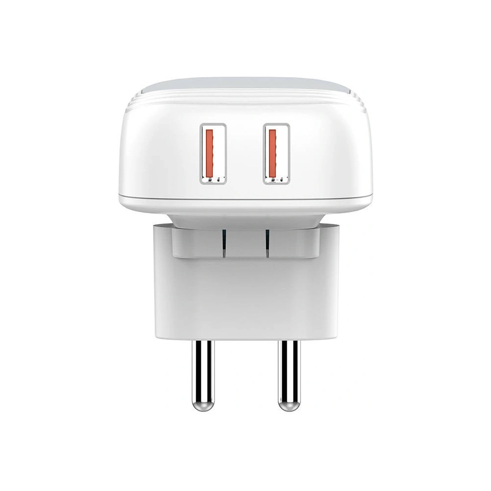 Wholesale LDNIO A2512Q Wall Charger 2xUSB-A 18W + Lightning cable - LDN163 - {ean13} - Hurt