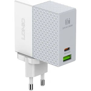 Hurtownia GSM - Síťová nabíječka LDNIO A2620C USB-A, USB-C 65W + kabel USB-C/USB-C - LDN173 - {ean13} - Hurt