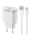Netzteil LDNIO A303Q USB-A 18W + microUSB-Kabel