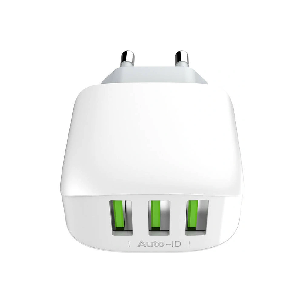 Wholesale LDNIO A3312 Wall Charger 3xUSB-A + Lightning cable - LDN177 - {ean13} - Hurt