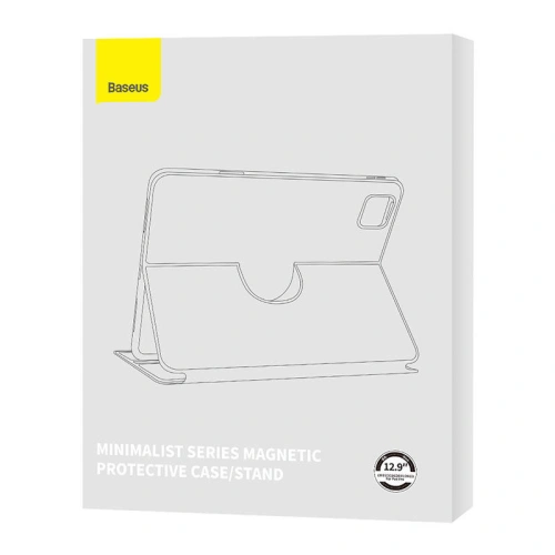 Etui magnetyczne Baseus Minimalist Apple iPad Pro 12.9 2018/2020/2021/2022 (3., 4., 5. i 6. generacji) (czarny)
