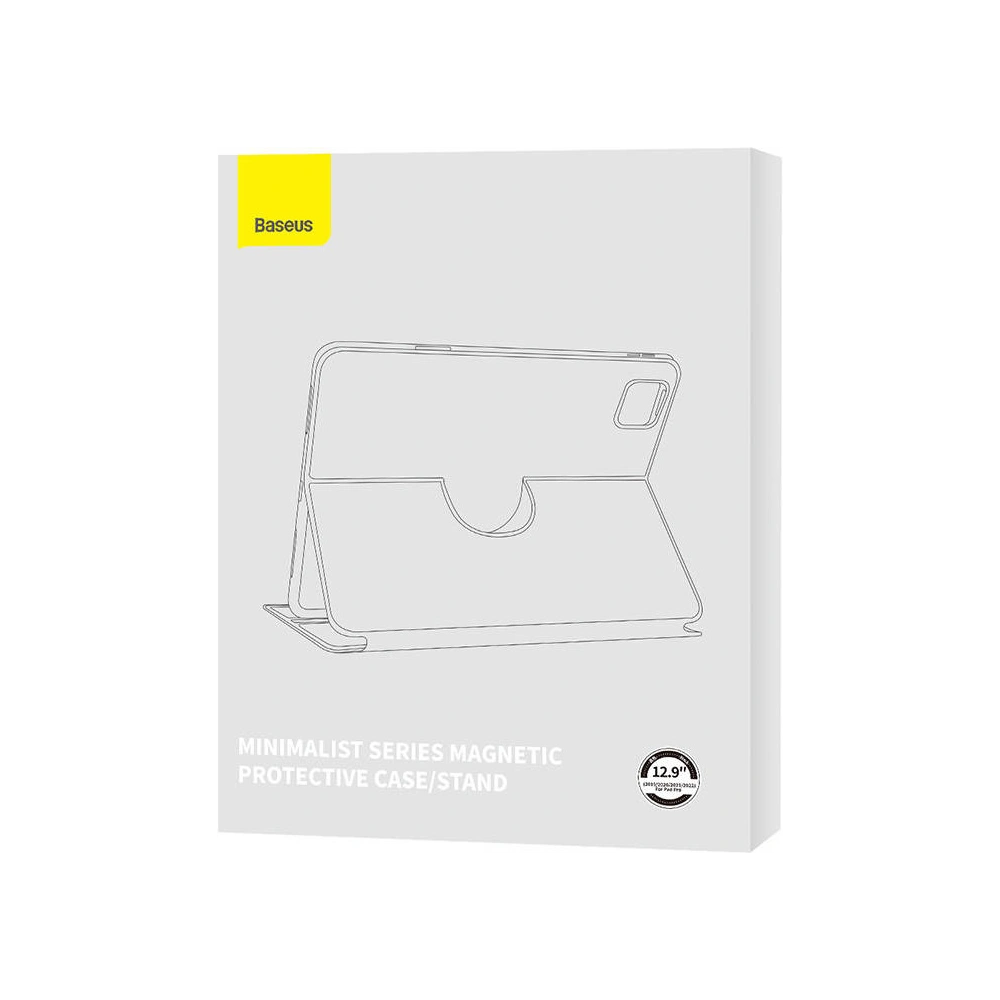 Hurtownia GSM - Magnetikus tok Baseus Minimalist Apple iPad Pro 12.9 2018/2020/2021/2022 (3., 4., 5. és 6. generáció) (fekete) - BSU4008 - {ean13} - Hurt